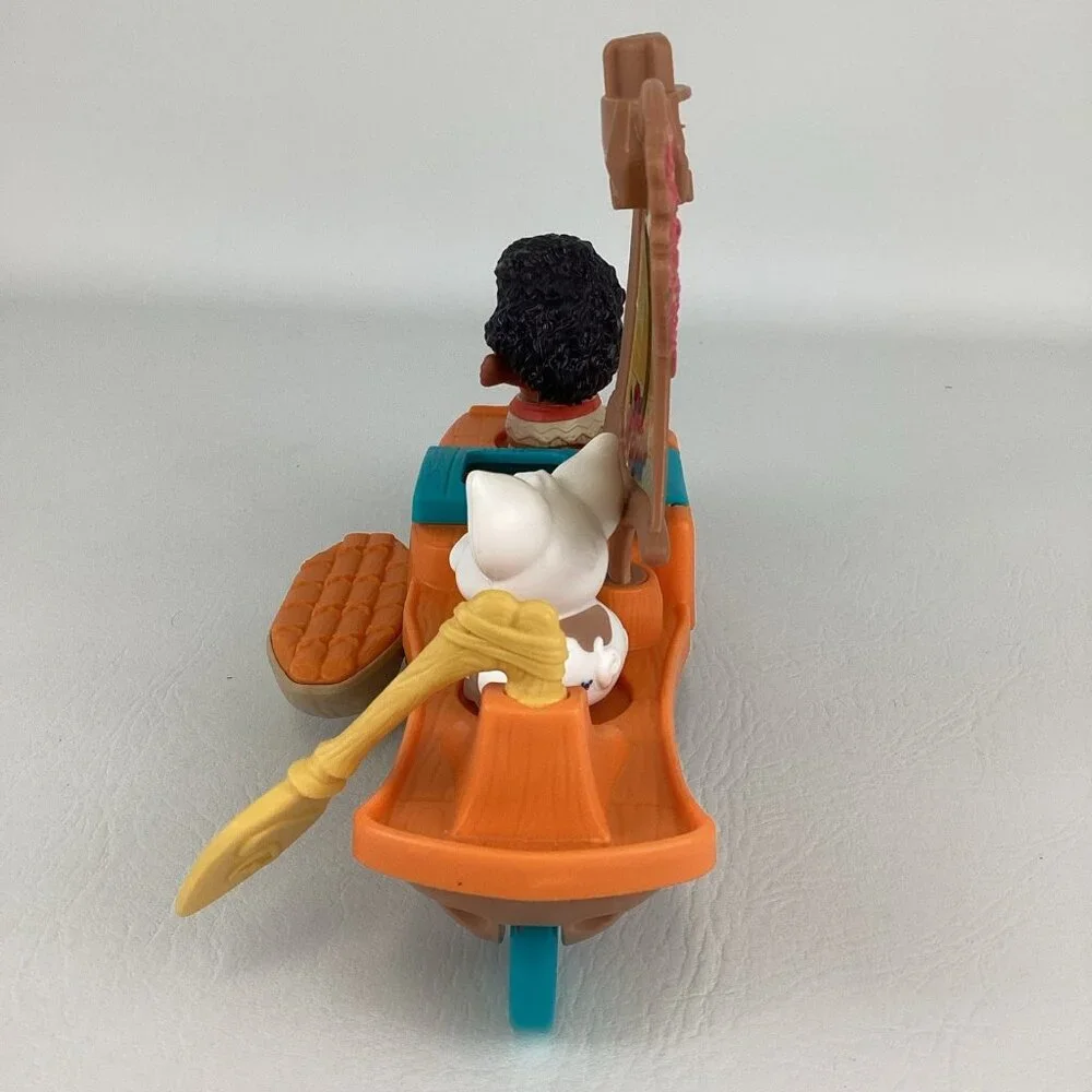 Fisher Price Little People Disney Princess Moana Maui Wave Rider Canoe Figure